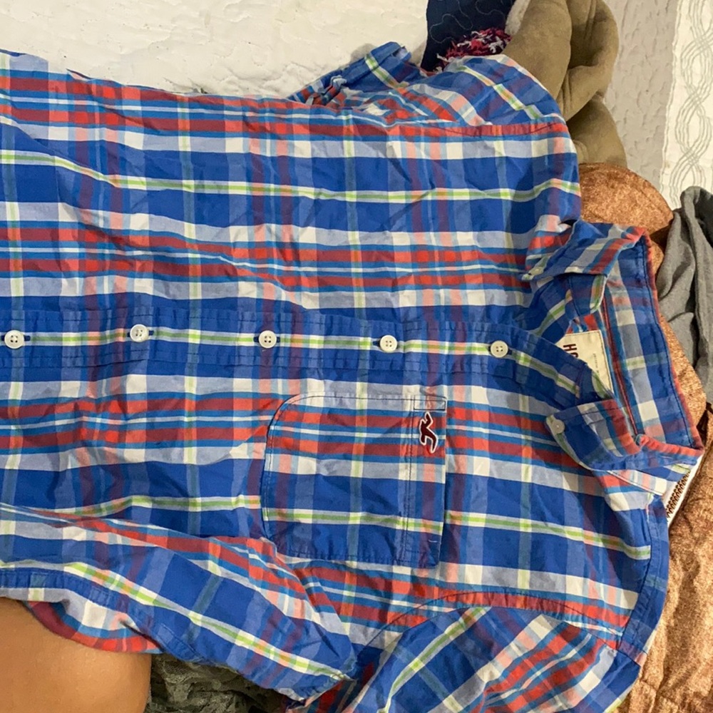 hollister dress shirt